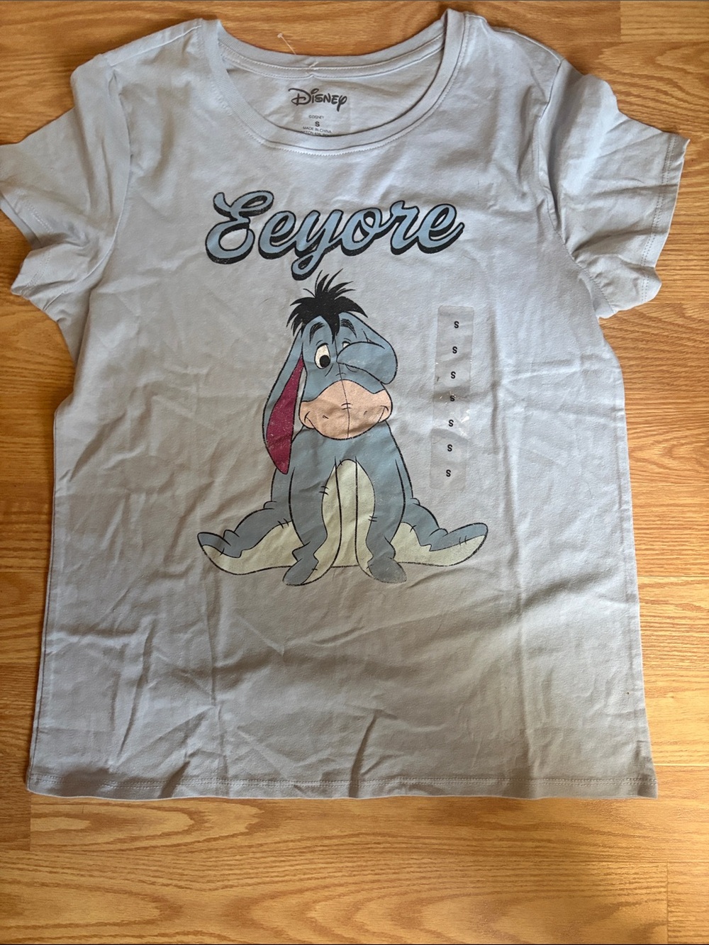 Disney Light Blue Eeyore Graphic Tee